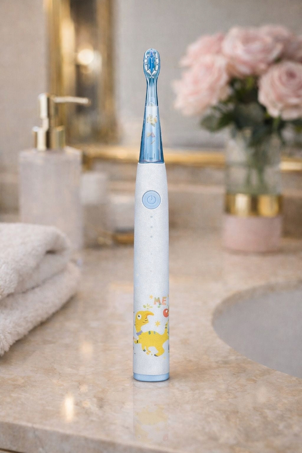 Sonic toothbrush for children Selvione blue delicate ED710