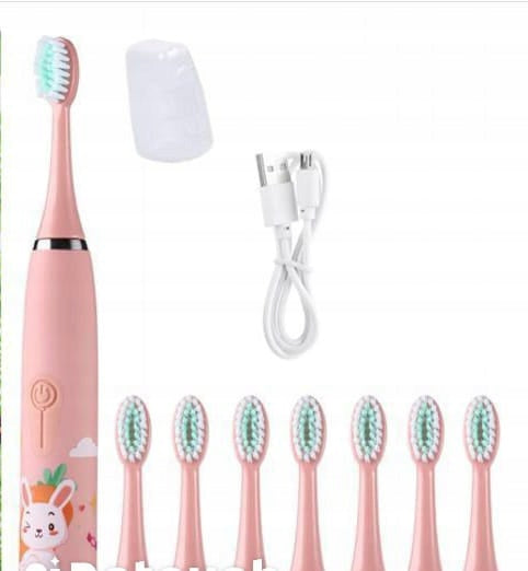 Sonic toothbrush for children rabbit, giraffe