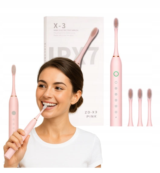Sonic toothbrush universal PINK Brand no brand