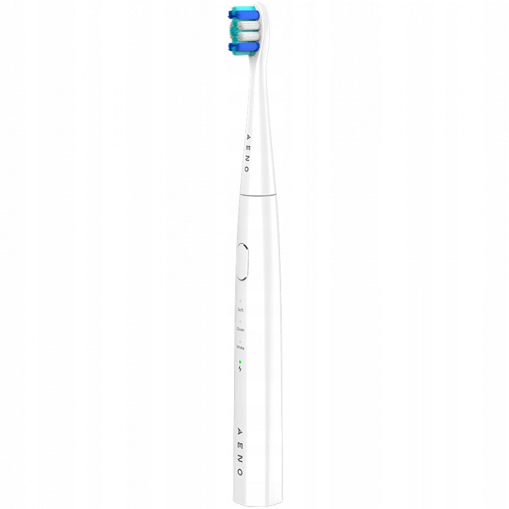 Sonic toothbrush with mirror 3 tips Aeno DB8 white