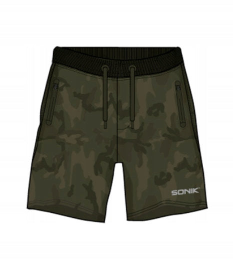 Sonik Fleecové šortky Camo XXL