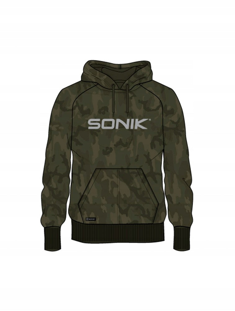 Sonik Hoody Camo (velikost XXL) - rybářská mikina