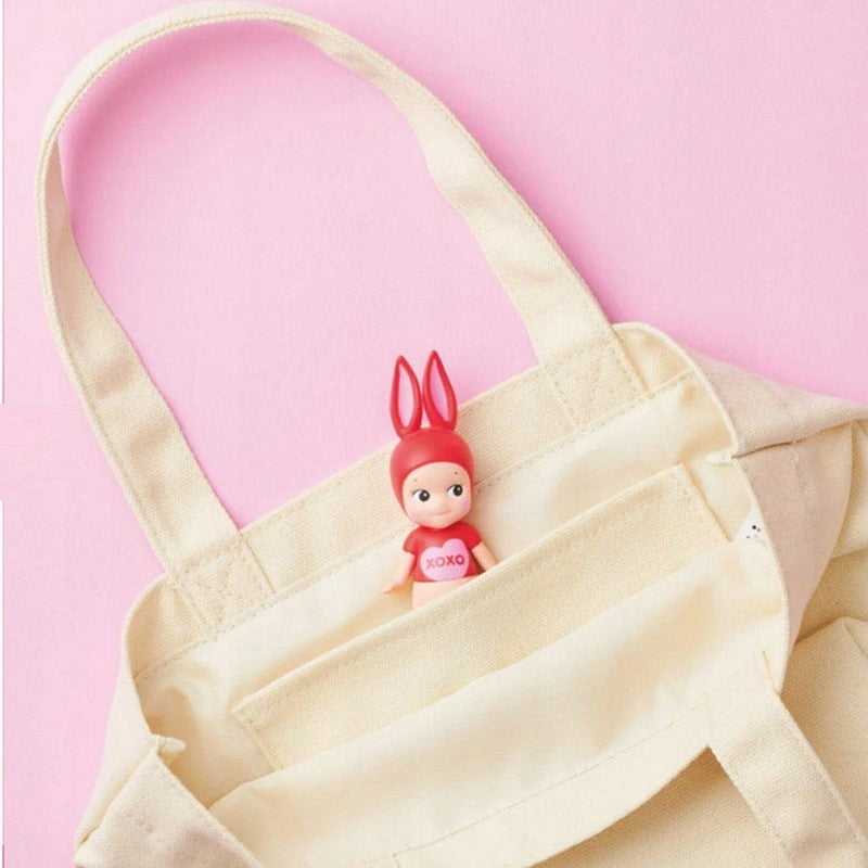 Sonny Angel - Canvas Bag with Embroidery Tote Bag - KISS KISS EAN (GTIN) 4542202659571