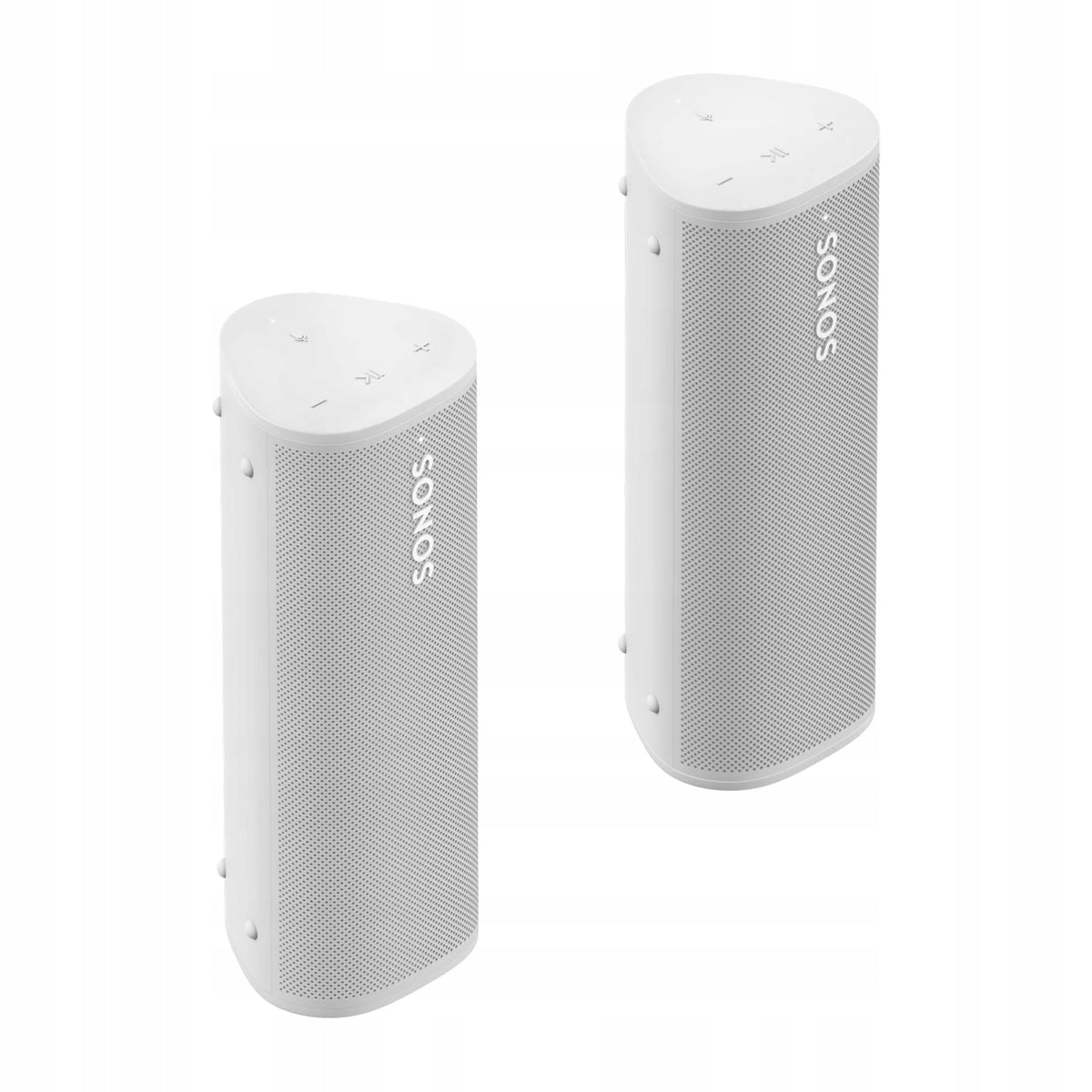 Sonos Roam 2 x2 Bluetooth Speakers White Portable with Wi-Fi Apple AirPlay