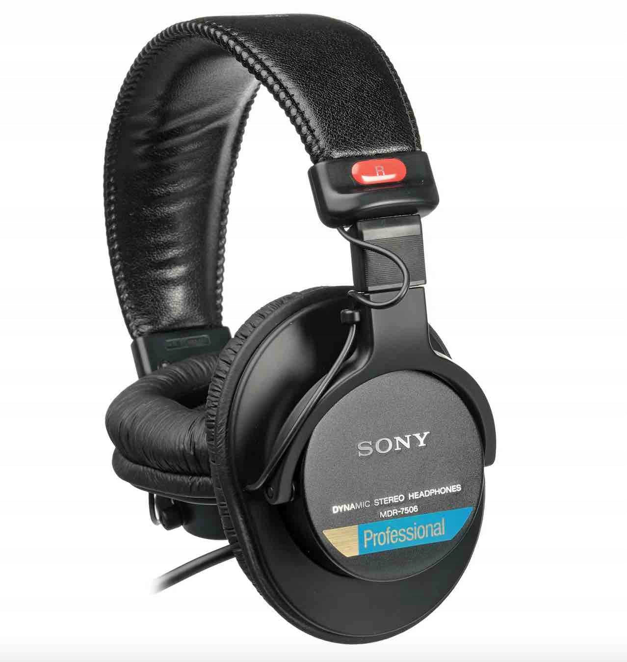 Sony MDR 7506 Closed Studio On-Ear Headphones