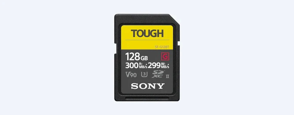 Sony SF-G Tough 128 GB WWA SD card Manufacturer Sony