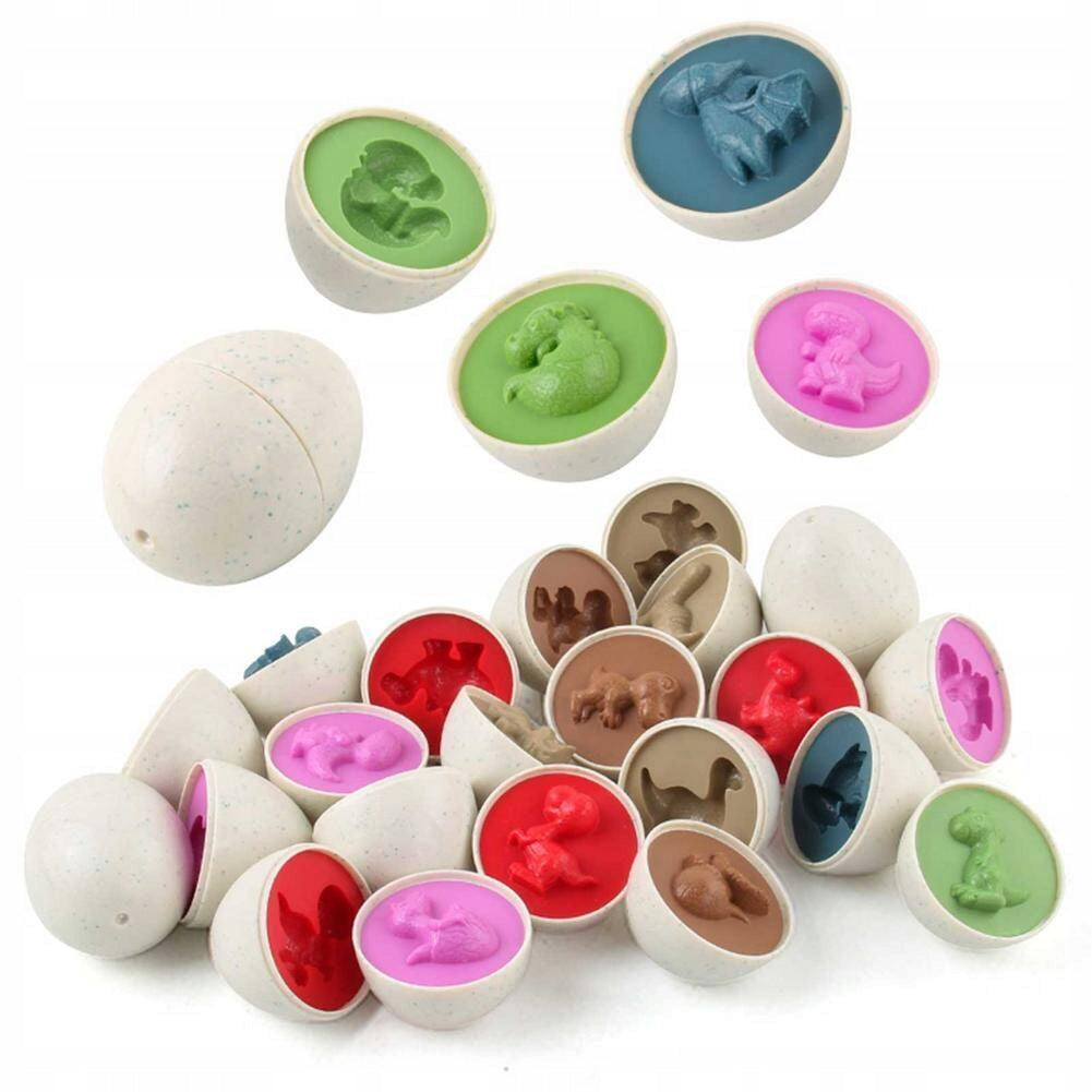Velykinių kiaušinių rinkinys Lean Toys Squishy, 12 vnt.