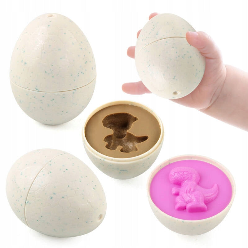 Velykinių kiaušinių rinkinys Lean Toys Squishy, 12 vnt.