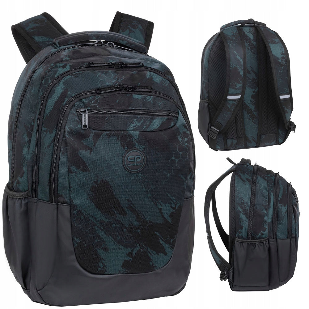 Soul Kick Green Coolpack F010835 Youth Laptop School Backpack
