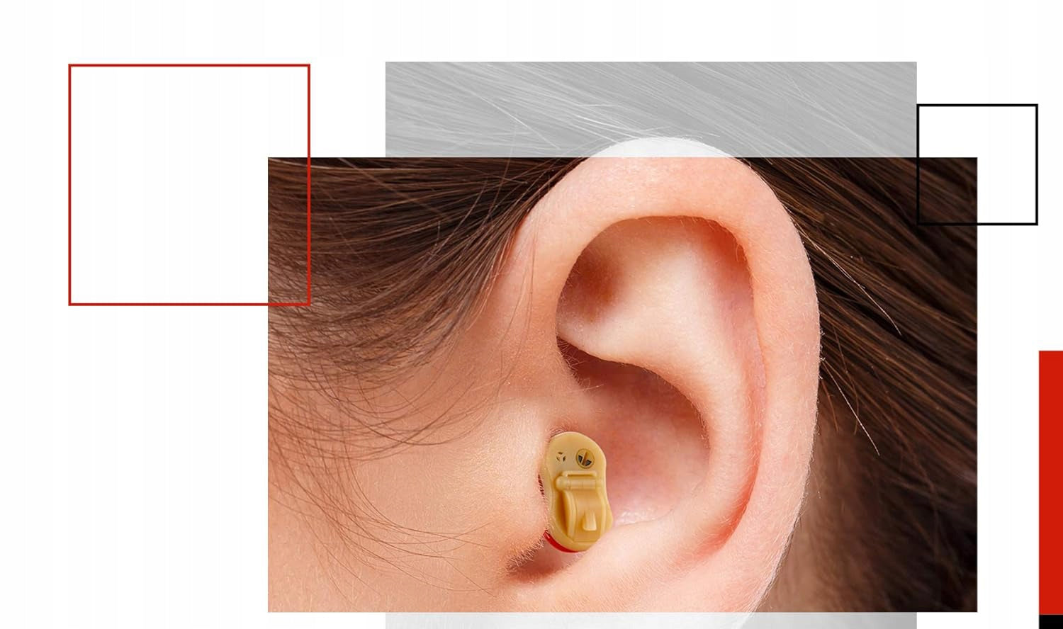 Sound Amplifier Medca MZ-38 Noise Cancellation Right Ear Red G496 Manufacturer code B07ZPGP49P
