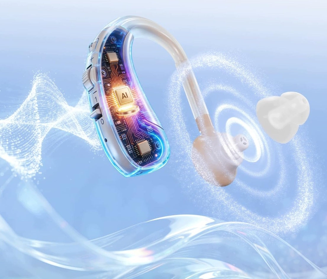 Sound Amplifier with Noise Filter Adjustable Volume 4 Modes USB Station Medical device no