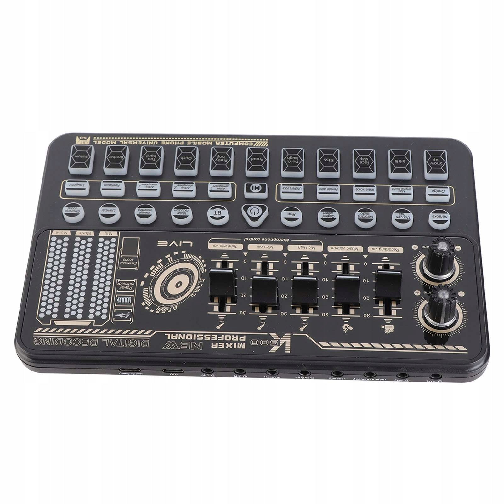 Sound card for live streaming on your computer and phones Brand no brand