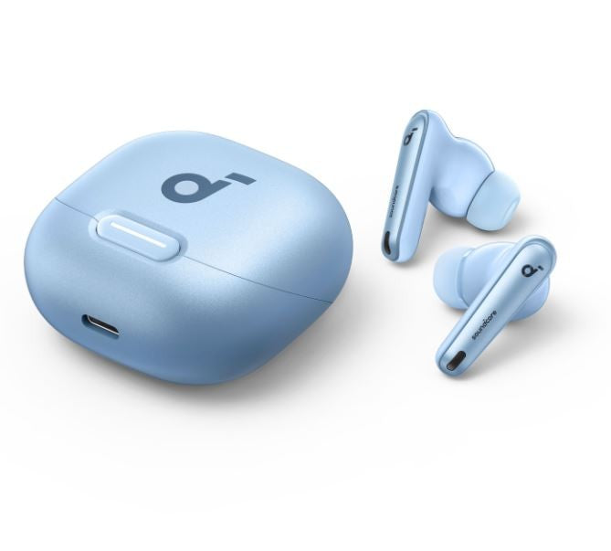 SoundCore Liberty 4 NC Wireless Headphones Light Blue Brand Soundcore