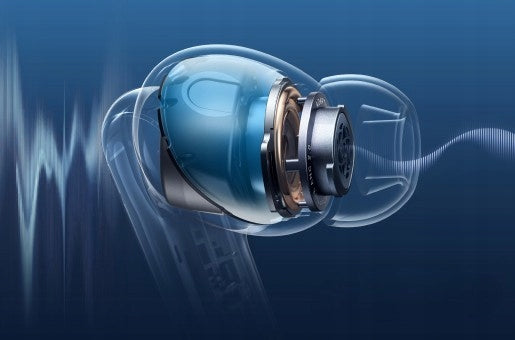 Soundcore Liberty 4 Blue NC BT ANC Wireless Headphones Manufacturer code Liberty 4 NC Czarne,bezprzewodowe, dokanałowe
