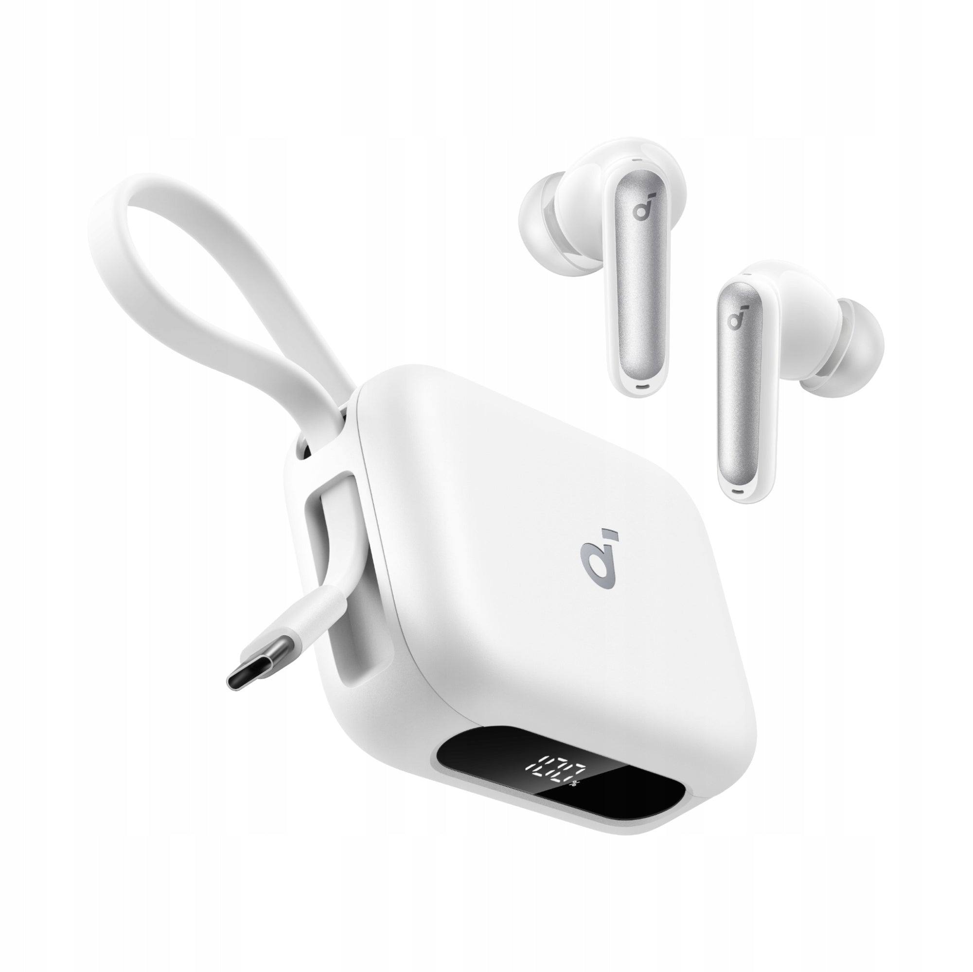 Soundcore P41i ANC Earbuds White Without Lightning Adapter Manufacturer code A3937G21