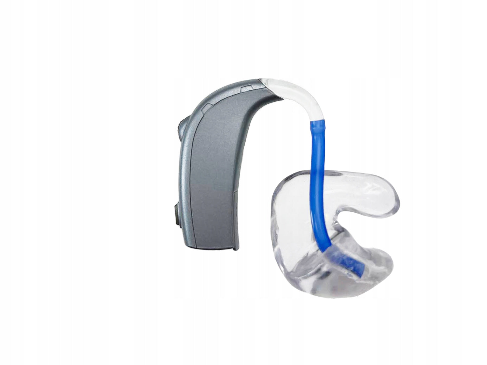 Soundproof tube hose for earbud 10 cm - blue
