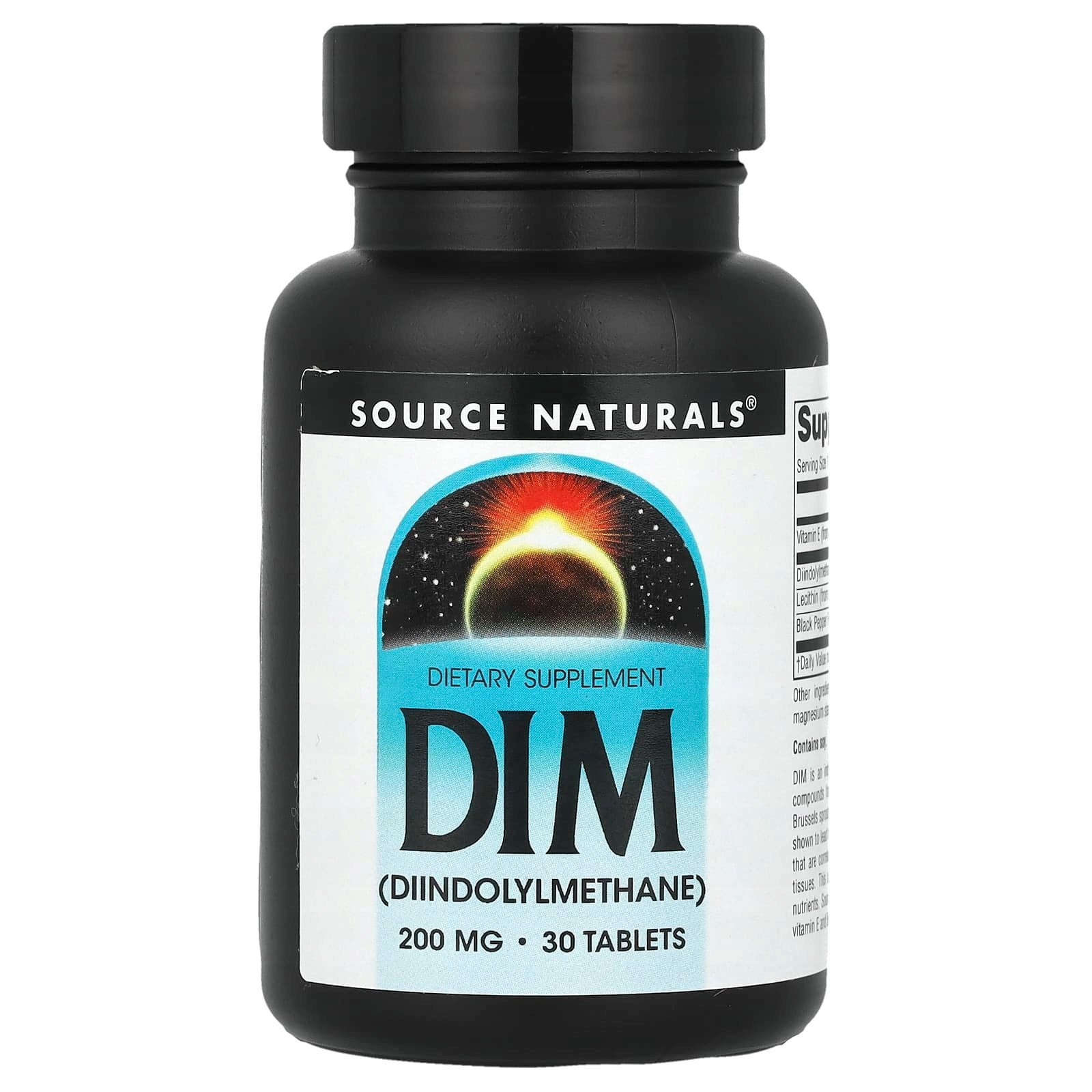Source Naturals, DIM, 200 mg, 30 tablets