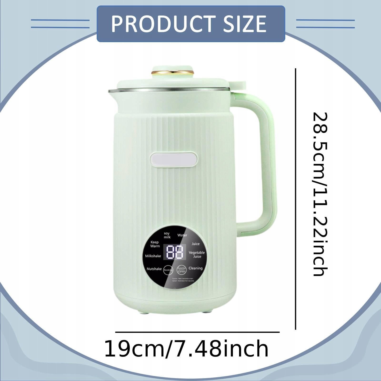 Soy Drink Maker Home Use with Self Cleaning Automatic Orange Juicer Green Packaging status original