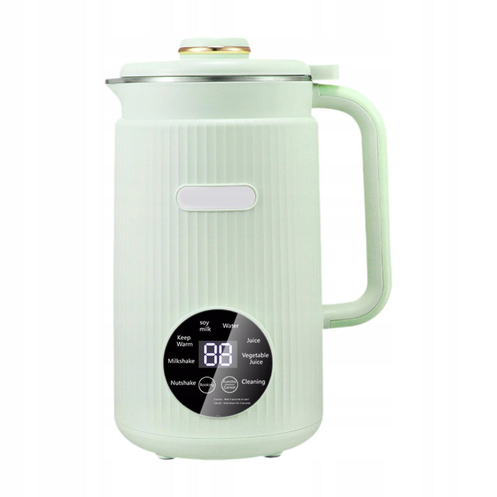 Soy Drink Maker Home Use with Self Cleaning Automatic Orange Juicer Green