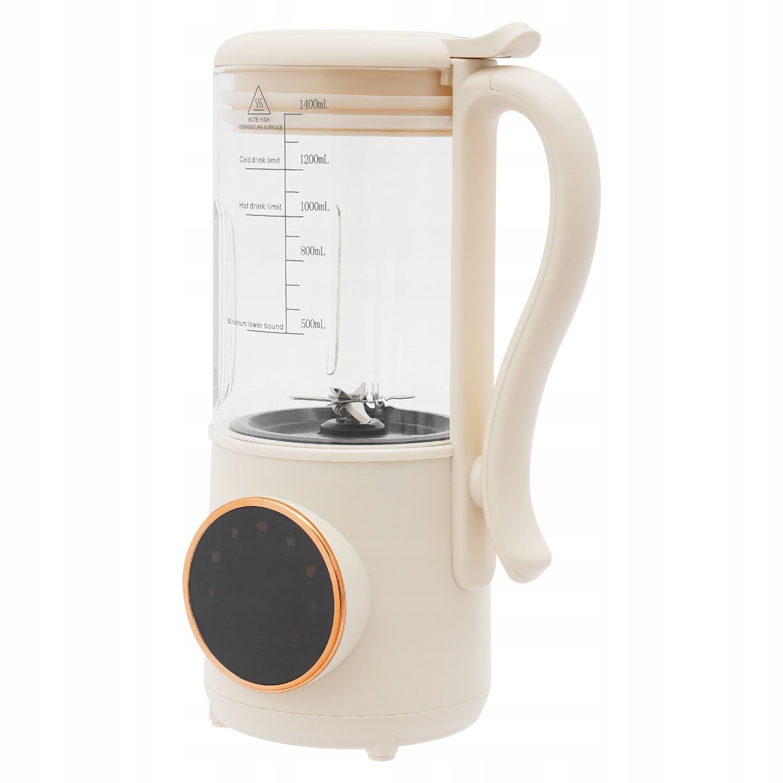 Soy Milk Maker, 1400 ml Juicer with 16 Blades, Nut Milk Maker Machine