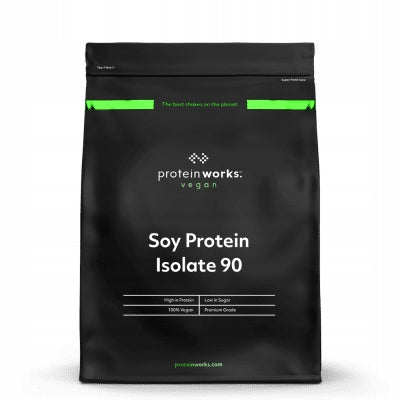 Soy protein isolate 90 - The Protein Works 1000 Packaging status original