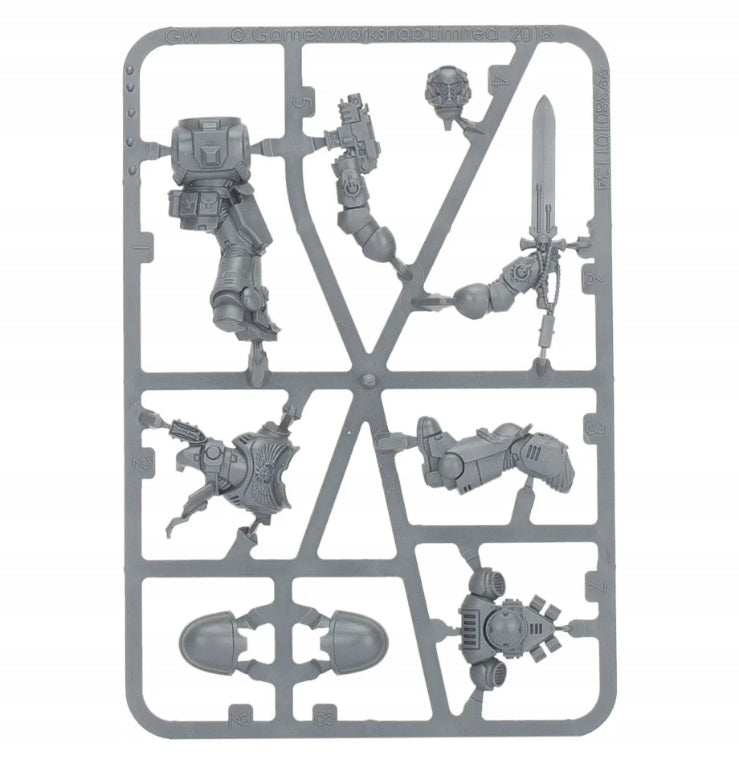 Konstruktorius Space Marines: Primaris Lieutenant with Power Sword Games Workshop, 9 d.