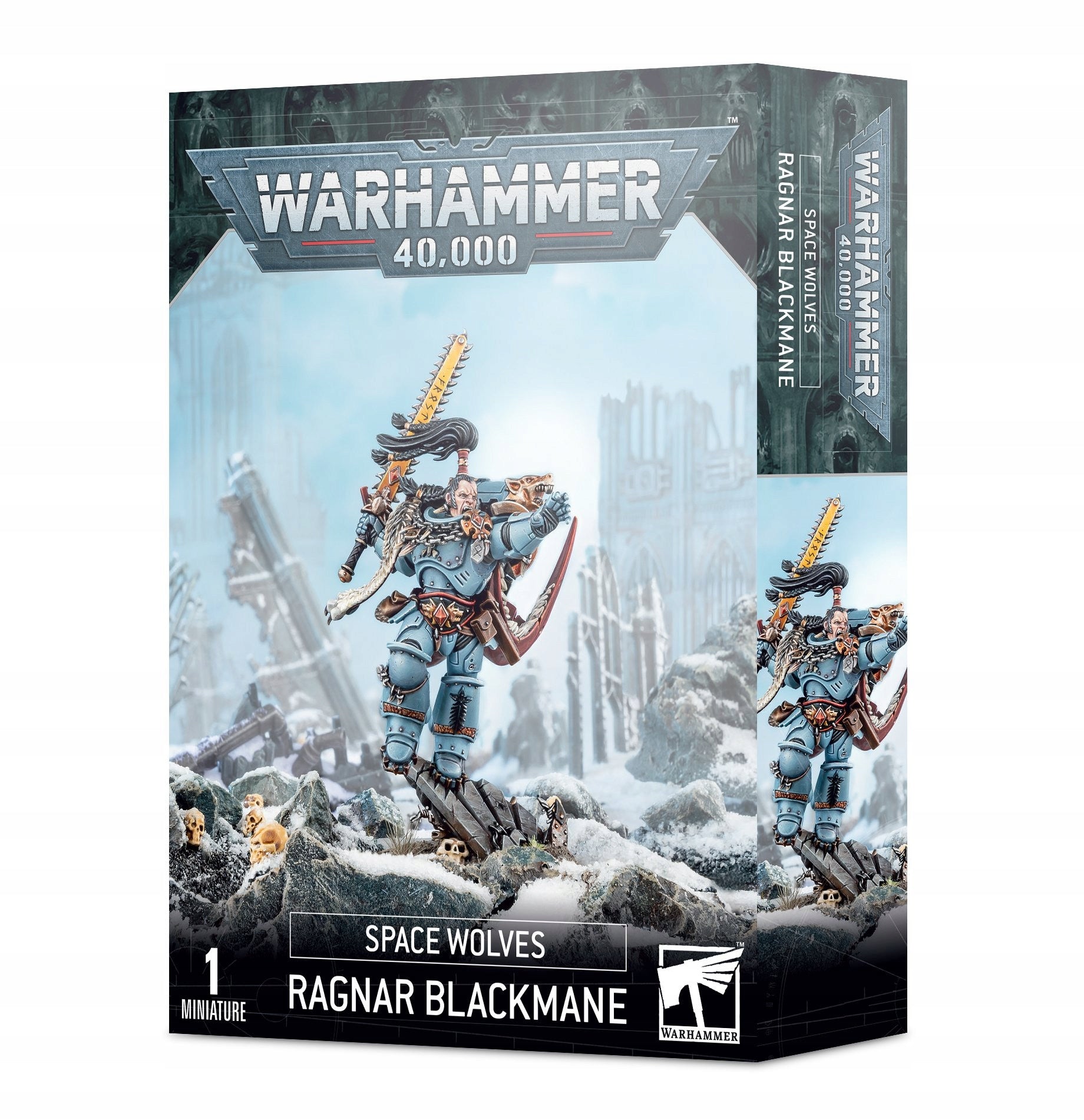 Konstruktorius Space Wolves Ragnar Blackmane Games Workshop, 18 d.