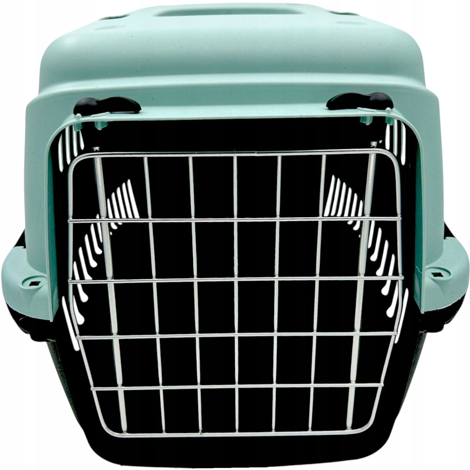 Spacious Metal Transporter Gypsum L for Cat Dog 58x38x38 cm Lightweight Strong Brand MP Bergamo