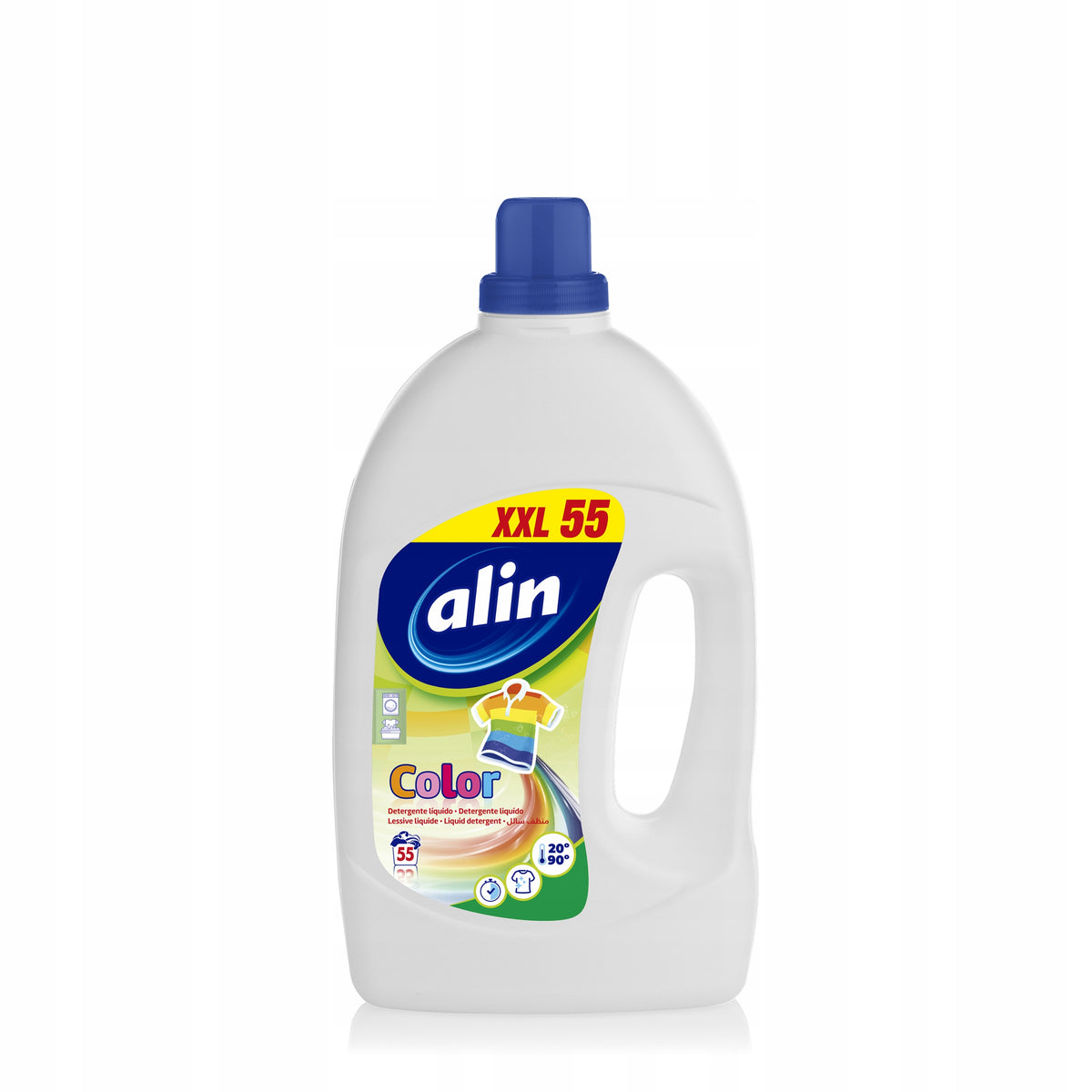 Spanish washing liquid ALIN COLOR 55 washes 2,75 L to colour