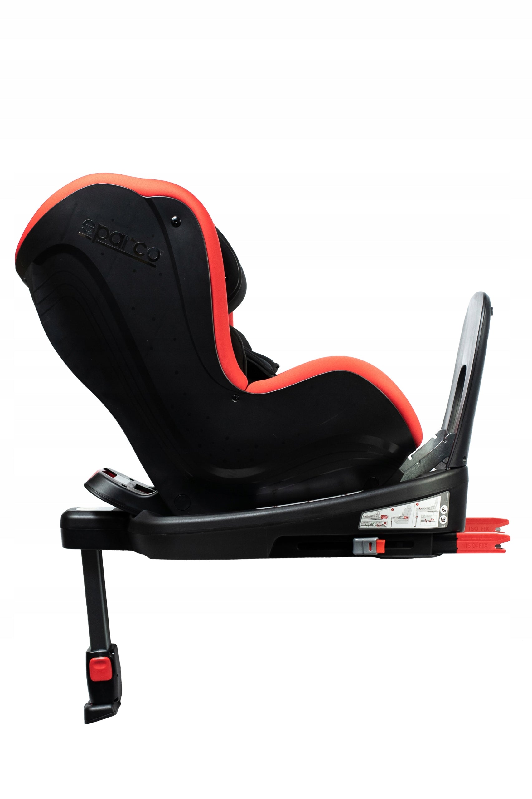 Sparco Kids SK500I ISOFIX seat black and red Manufacturer code SK500IRD