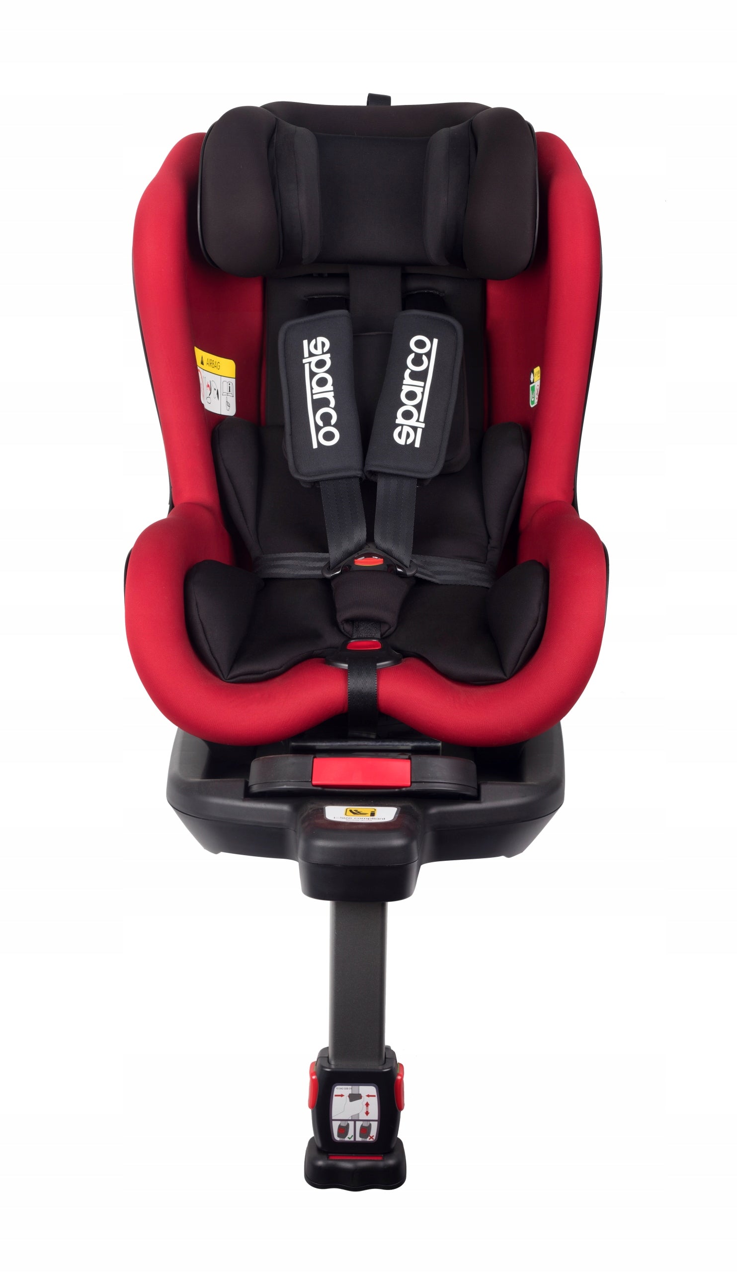 Sparco Kids SK500I ISOFIX seat black and red Packaging status original