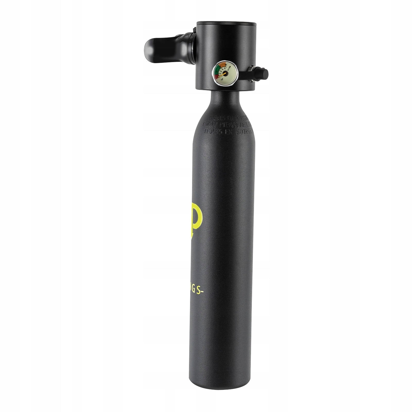 Spare Diving Cylinder 0.5L, 5-10 Minutes Diving Oxygen Tank with Mouthpiece Packaging status original