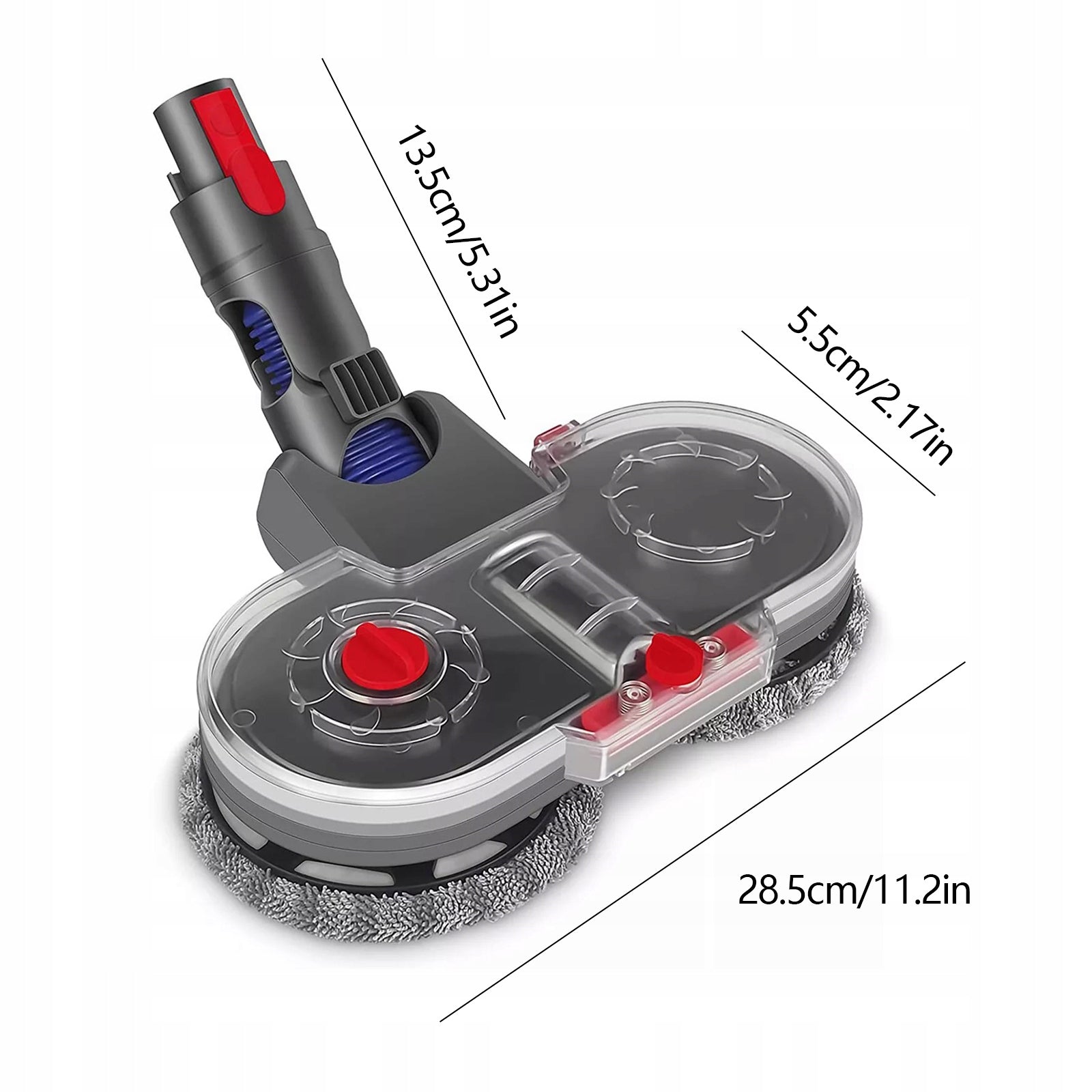 Spare Mop for Vacuum Cleaner Effective Cleaning for Wet and Dry Manufacturer code Mop do Odkurzacza