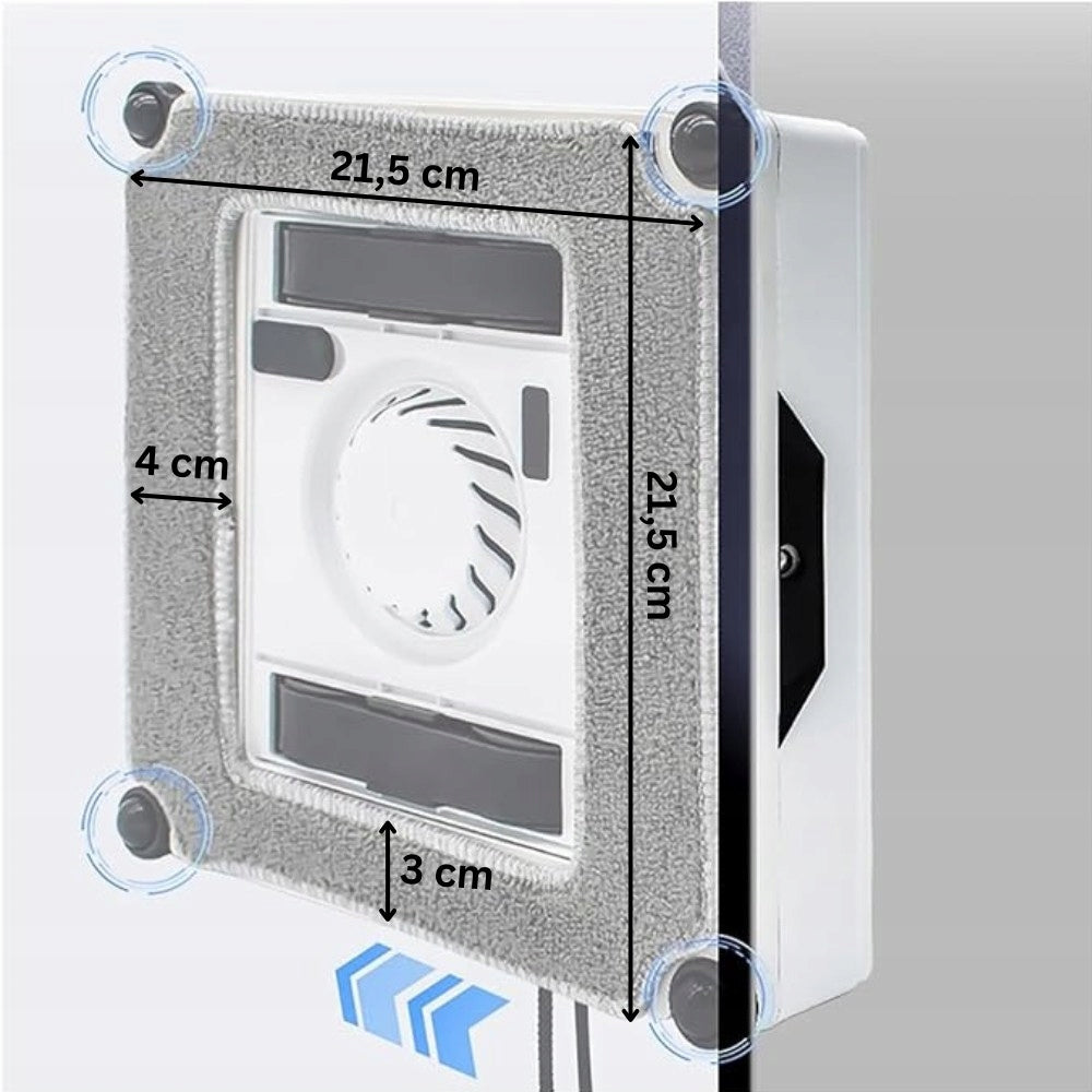 Spare Square Microfiber Cloth for Window Cleaning Robots Brand Reach