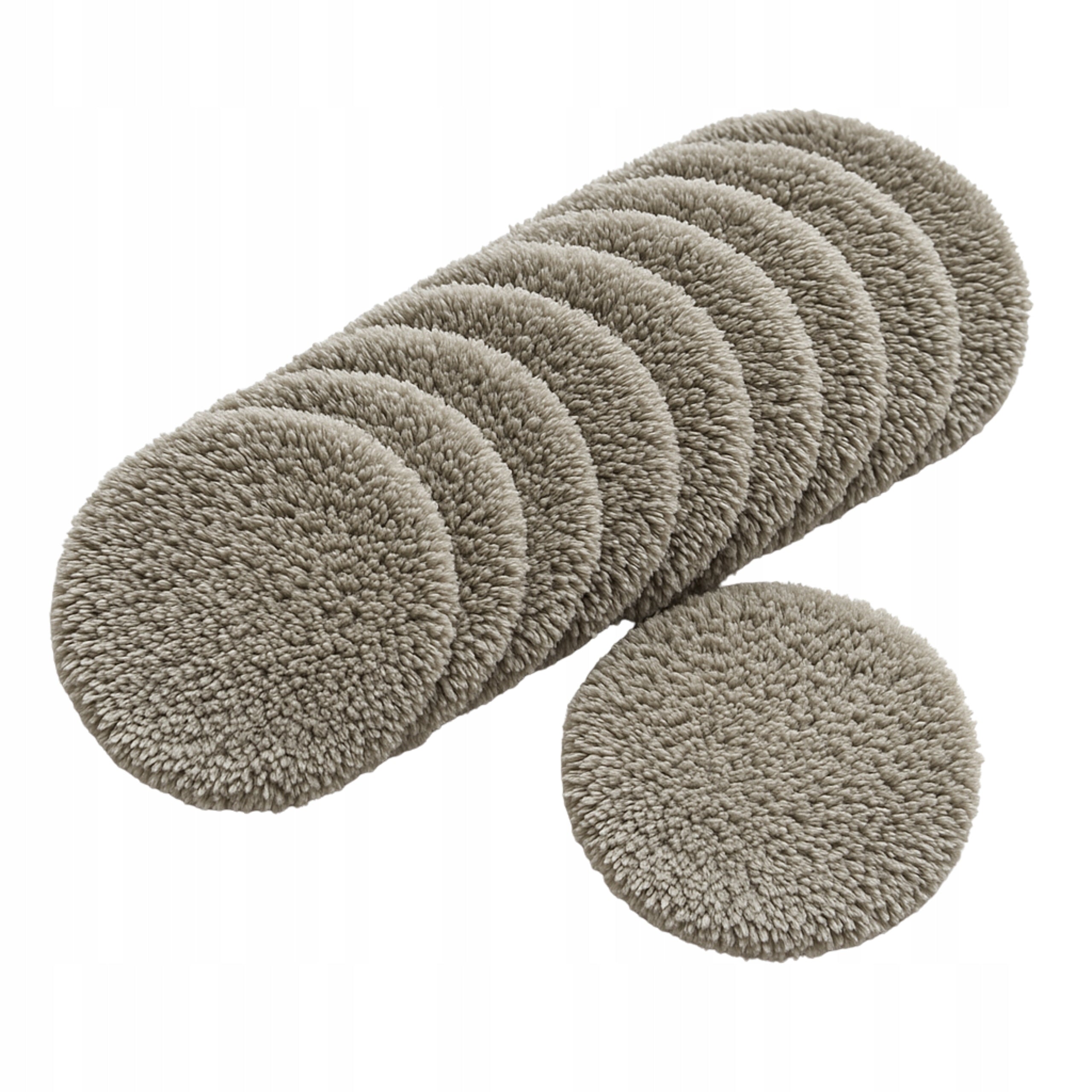 Spare cloths for cleaning robot Emprez microfiber grey 8pcs