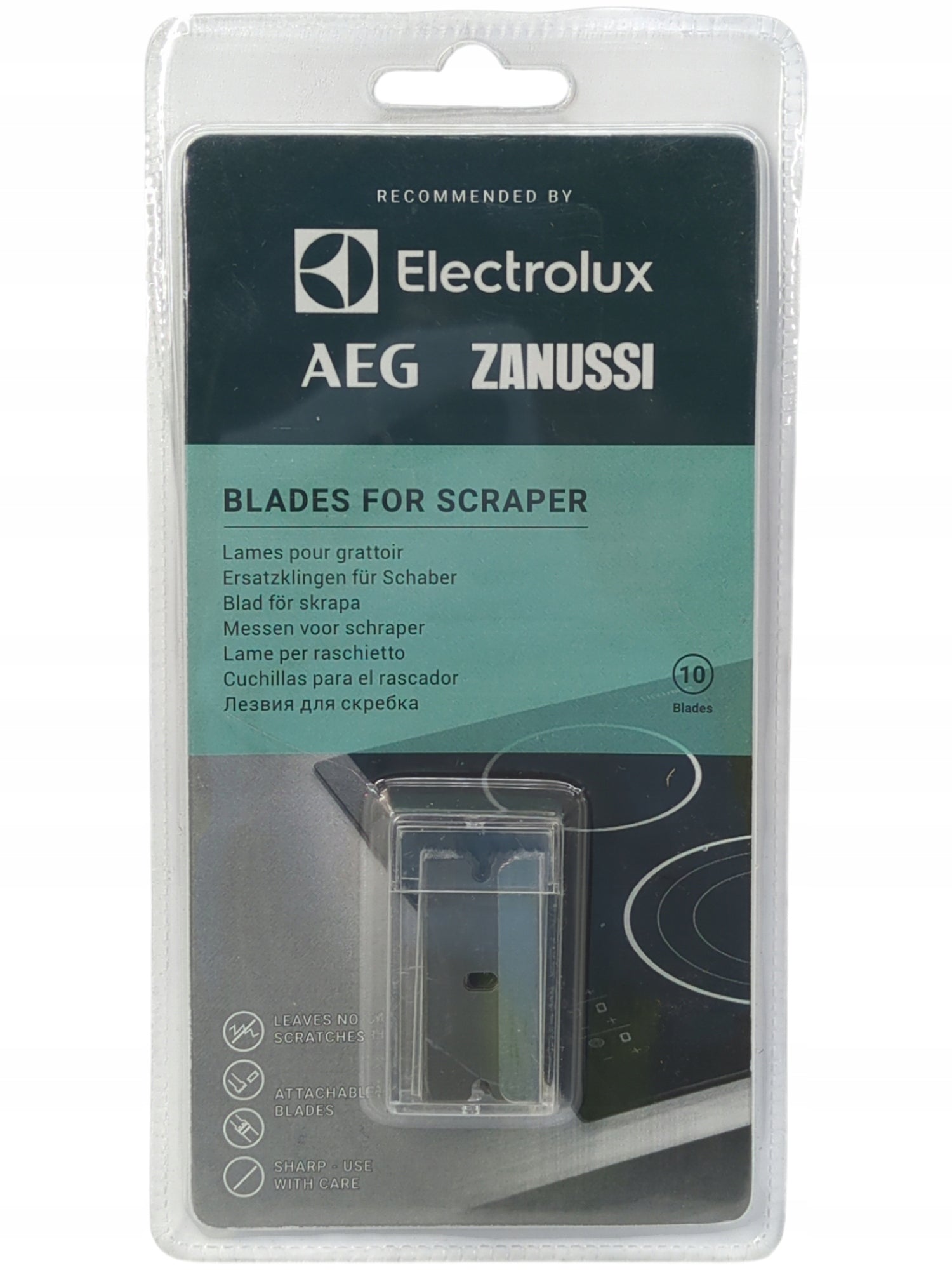 Spare knives for scraper Electrolux E6HUB102 10 pcs.