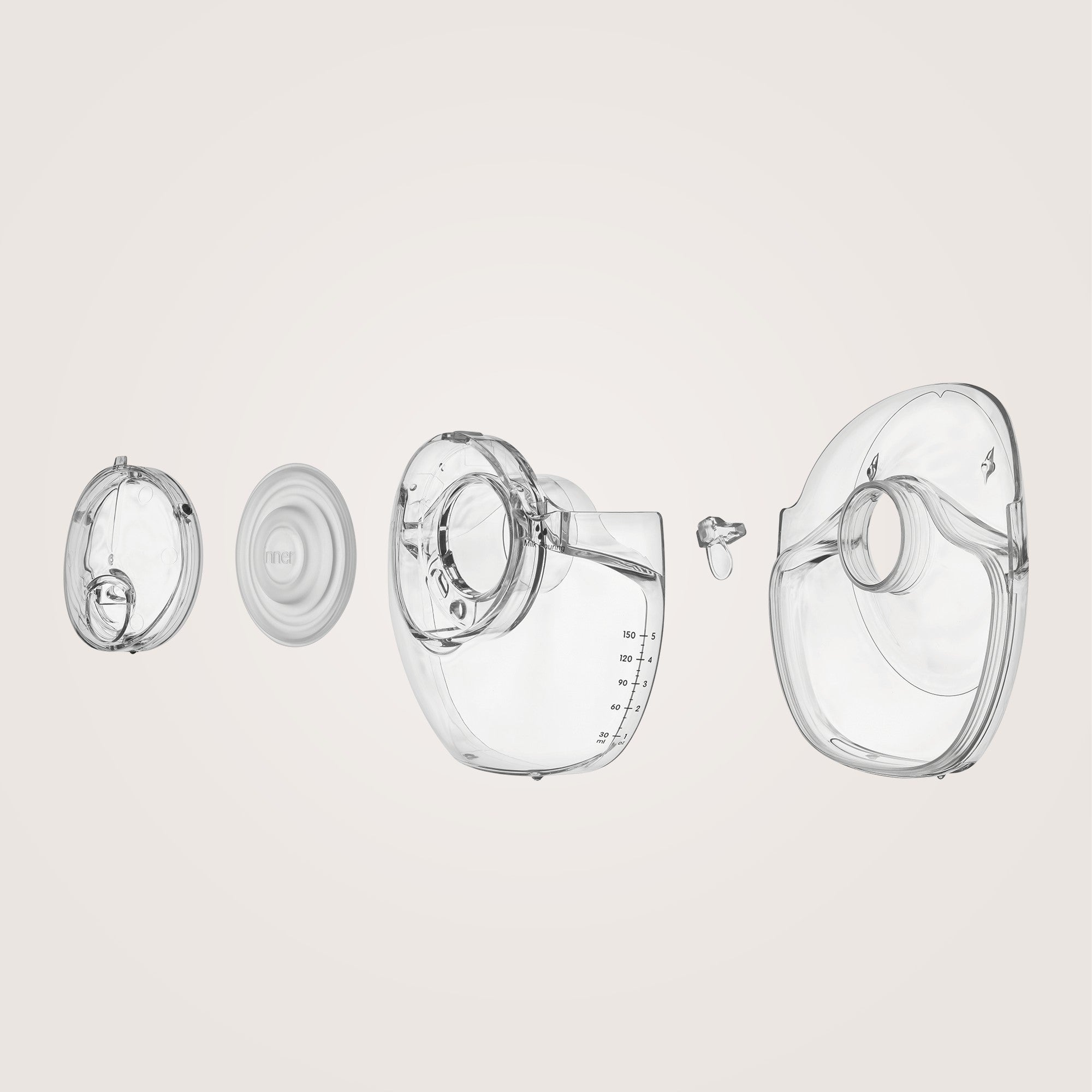 Spare parts for breast pump accessories LIONELO Fidi Free Slim Packaging status original
