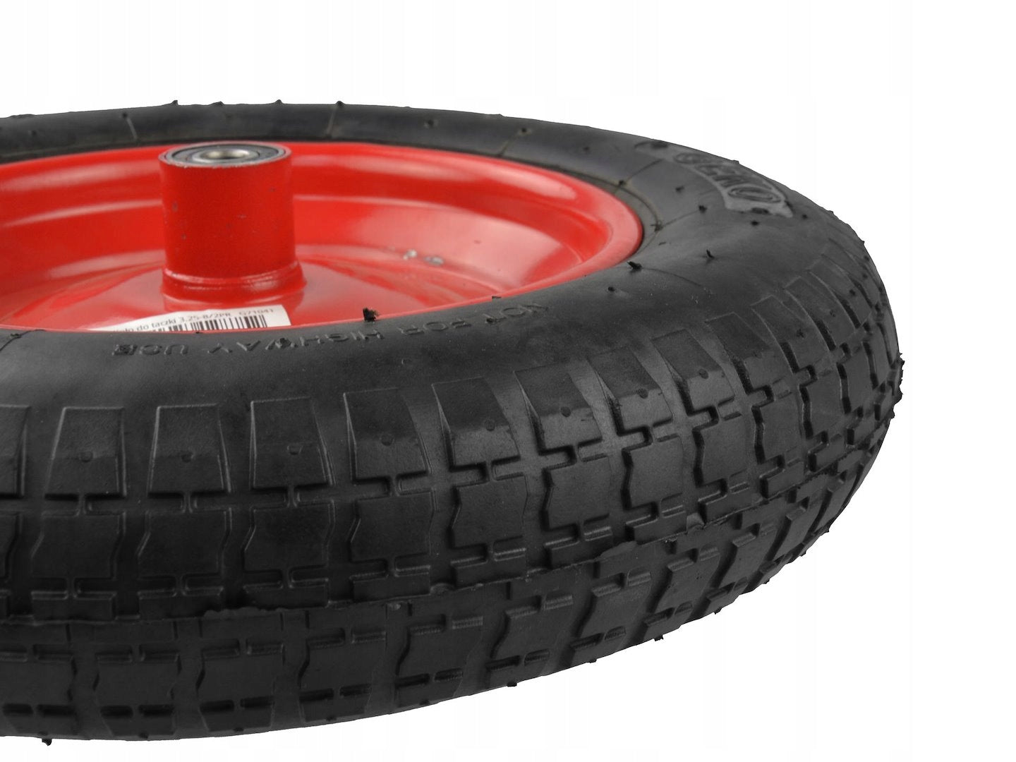 Spare wheel, wheelbarrow wheel pumped 365x80mm max. 90kg 3.25-8/2PR Wheel type tube