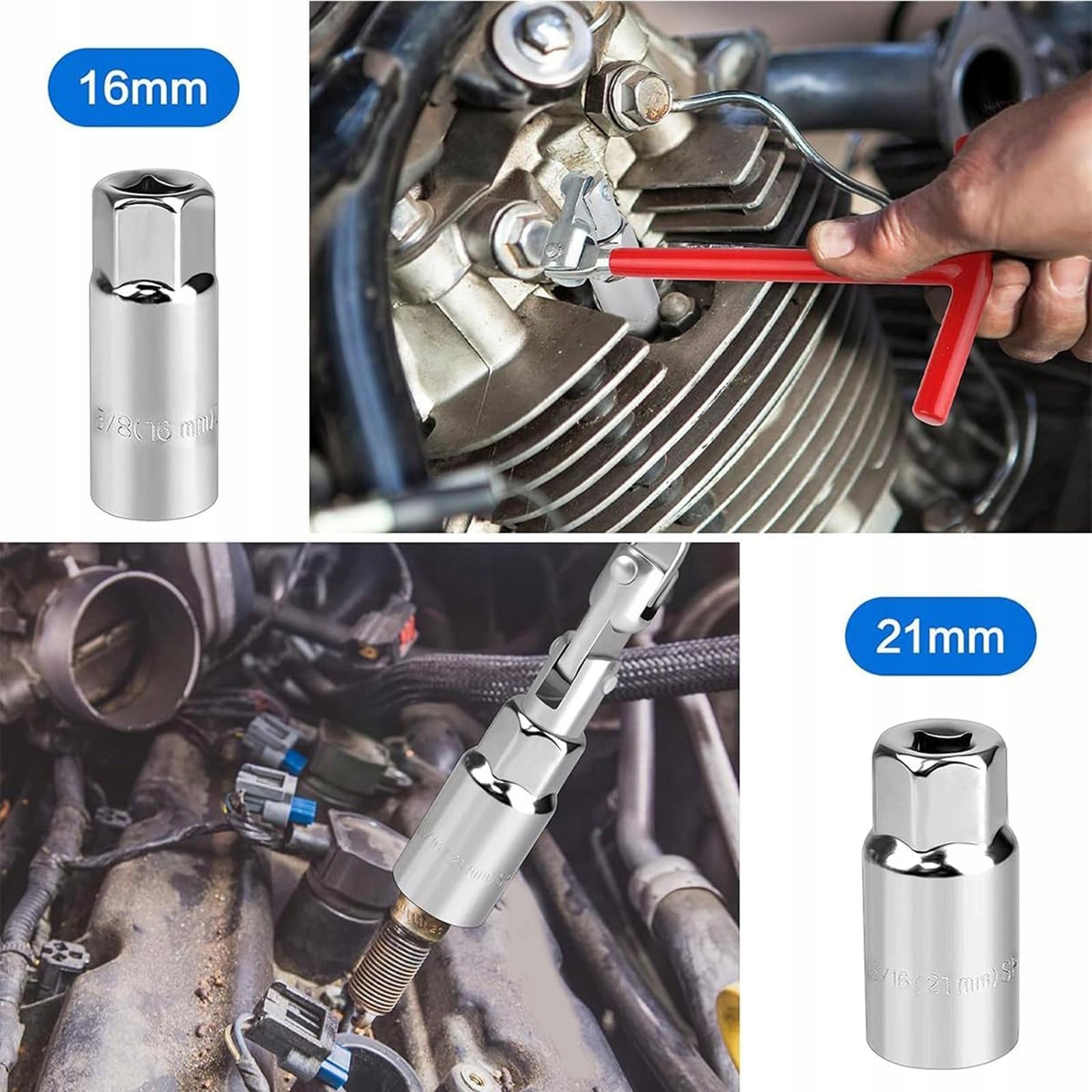 Spark Plug Wrench Set Removal Installation Hand Tool Installer for Shop Brand no brand