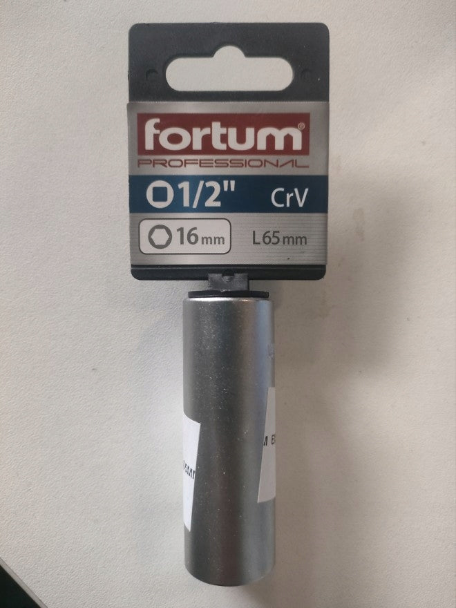 Spark plug socketFortum (4700902) Spark plug socket, 1/2",