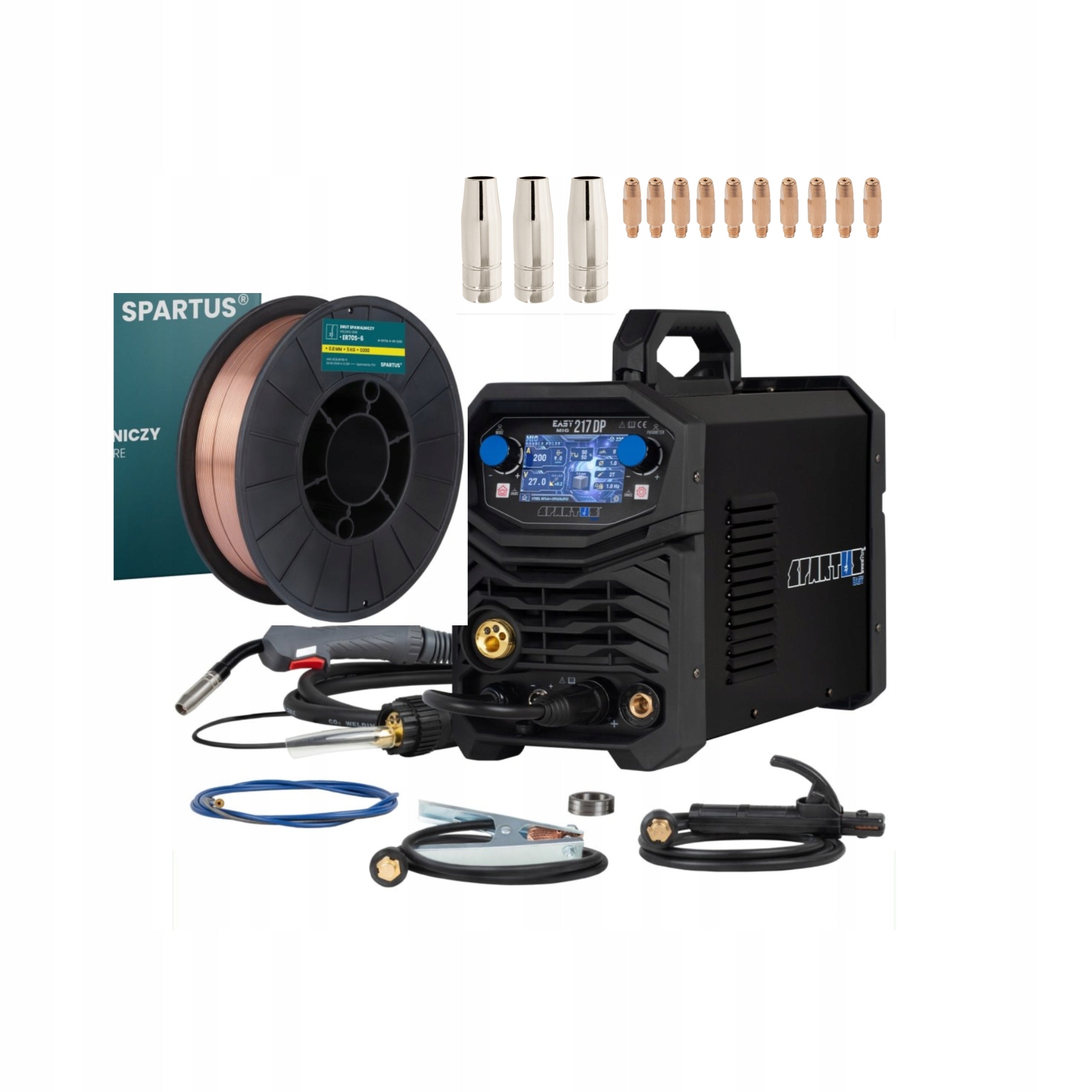 Spartus Easymig 217 Dual Pulse 230V Spartus MIG MAG + FREEBIE