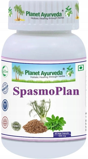 Spasmo Plan - uvoľnenie od kŕčov, spazmy 500mg 60 kapsúl