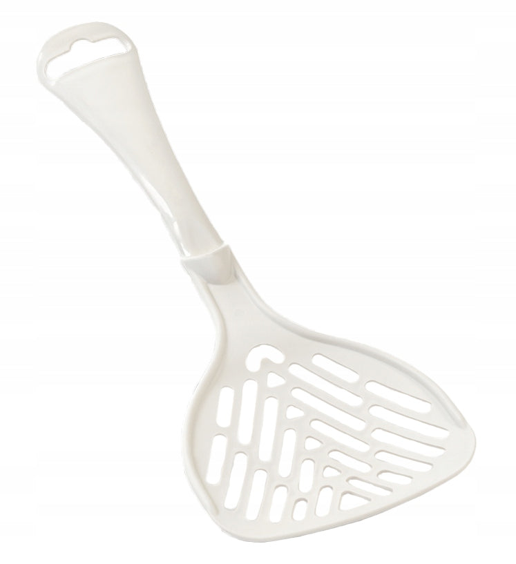 Spatula for litter box white VEGA 26x9x4cm