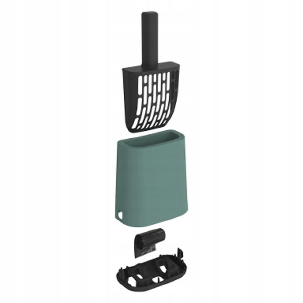 Spatula with stand Rotho WHITE + bags 16x8cm Brand Rotho