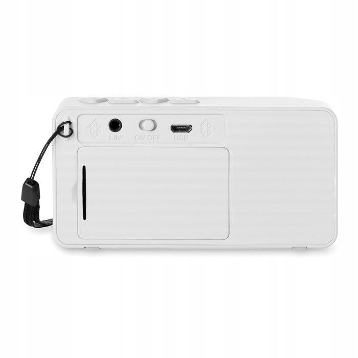 Speaker 2.1 Bluetooth made of ABS PORTABLE WHITE Packaging status original