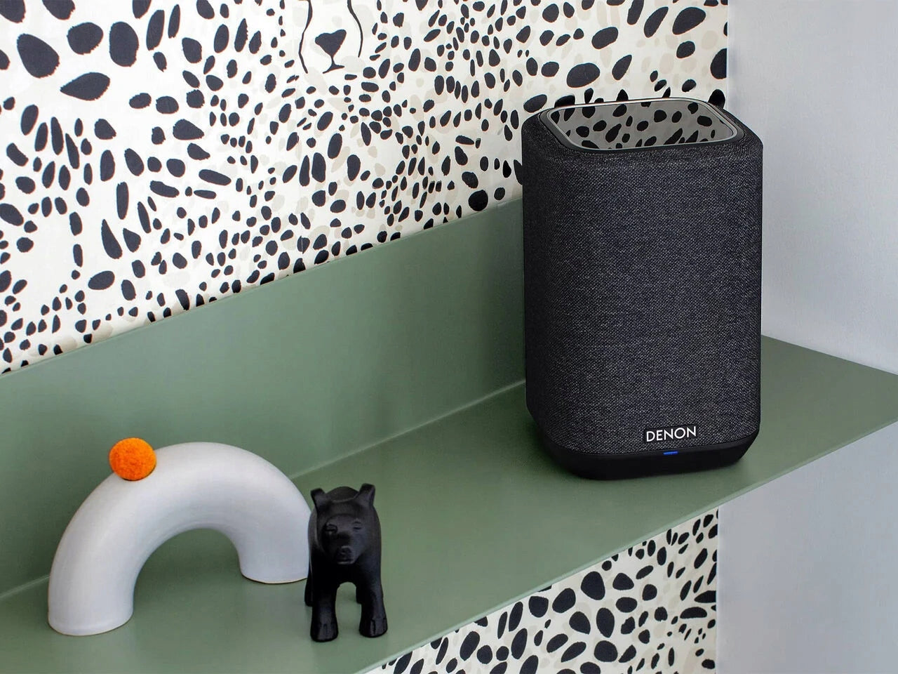 Speaker DENON Home 150 Black Wireless Bluetooth USB AUX Multiroom Brand Denon