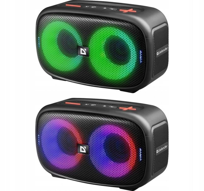 Speaker Defender Q5 Bluetooth 20W BT/FM/TF/USB/AUX/TWS/LED/IPX5 Manufacturer code Radio Miniwieza Kolumna Tuba Bluetooth Audio
