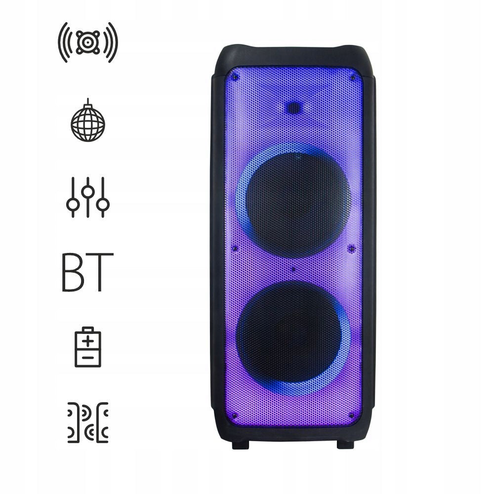 Speaker Manta Krios SPK1202B250 350W Bluetooth Karaoke Manufacturer code SPK1202B250