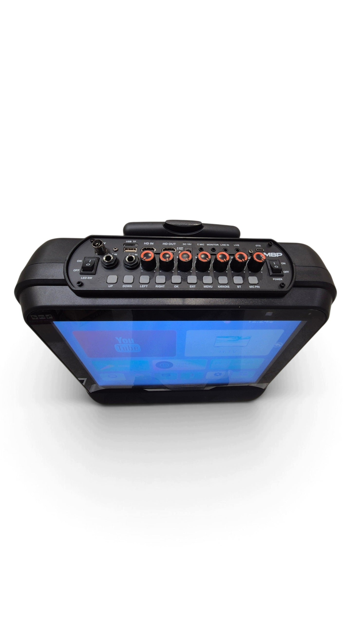 Speaker Portable Karaoke Wi-Fi Android TOUCH SCREEN 2x Microphone Manufacturer code 89P13