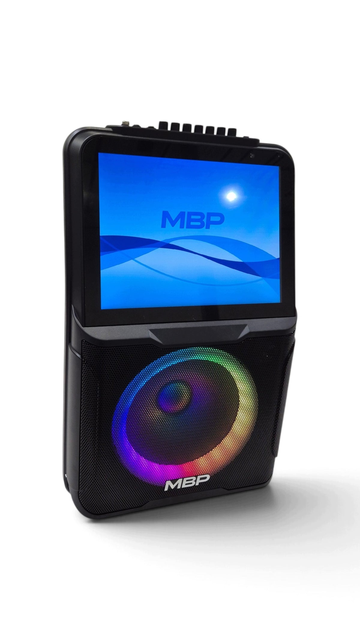 Speaker Portable Karaoke Wi-Fi Android TOUCH SCREEN 2x Microphone